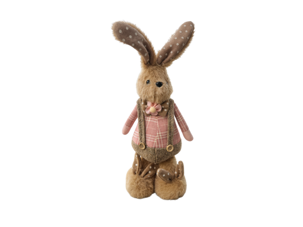 velikonočna dekoracija zajček iz tekstila 39 cm
