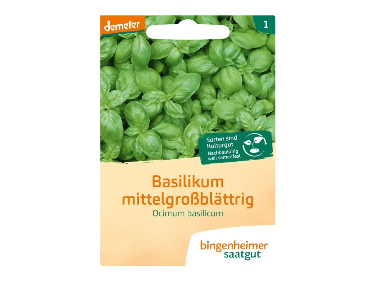 Bingenheimer semena srednjelistne bazilike